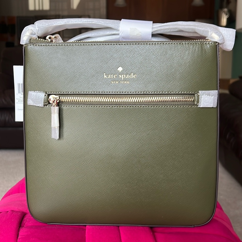 kate spade Olive Green Crossbody Bag - Picture 2 of 10